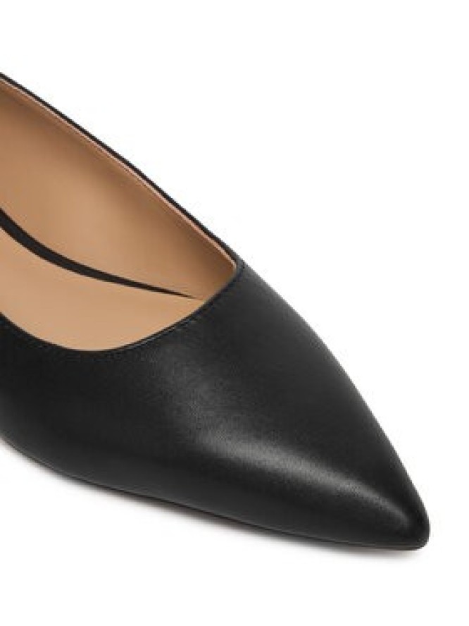 LAUREN RALPH LAUREN Baleriny Londyn 802P09039001 Czarny