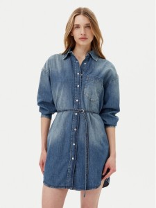 JOOP! Jeans Sukienka jeansowa Nele 30046673 Niebieski Regular Fit