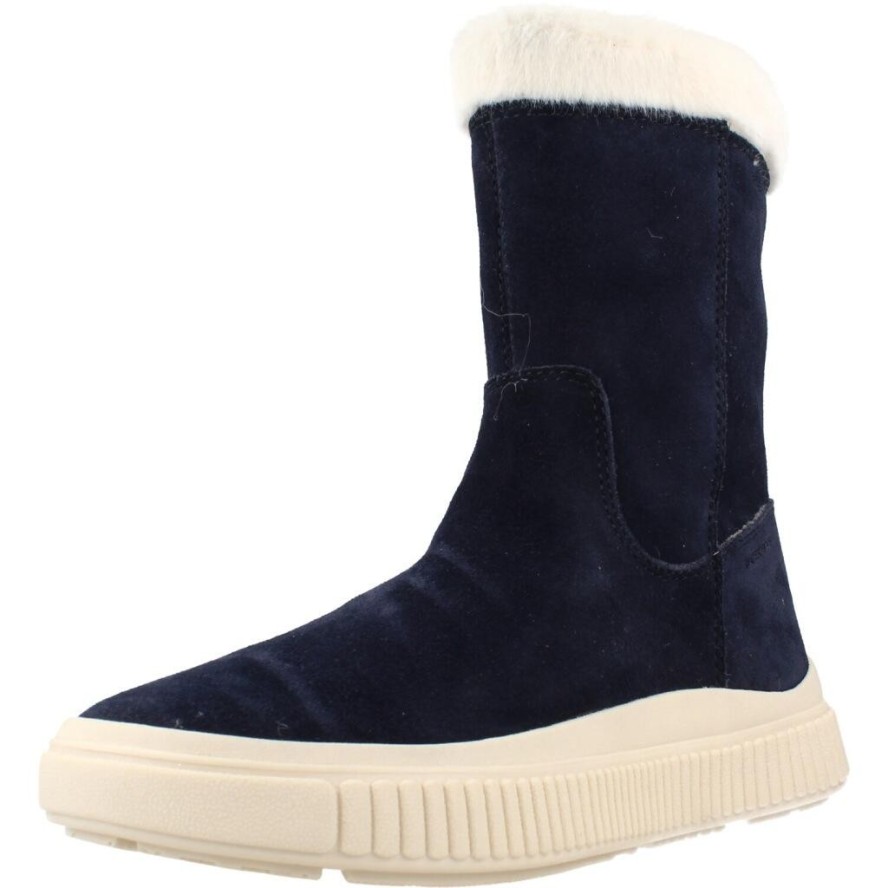 Buty GEOX J LAQUINNY GIRL WPF Niebieski