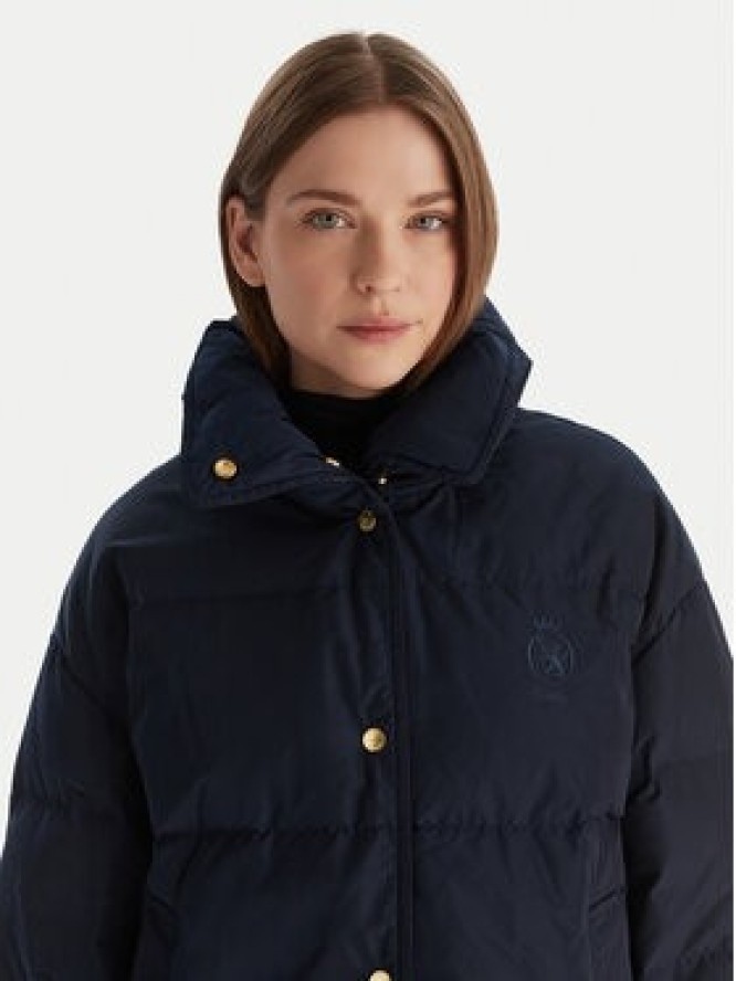 Tommy Hilfiger Kurtka puchowa WW0WW47294 Granatowy Relaxed Fit