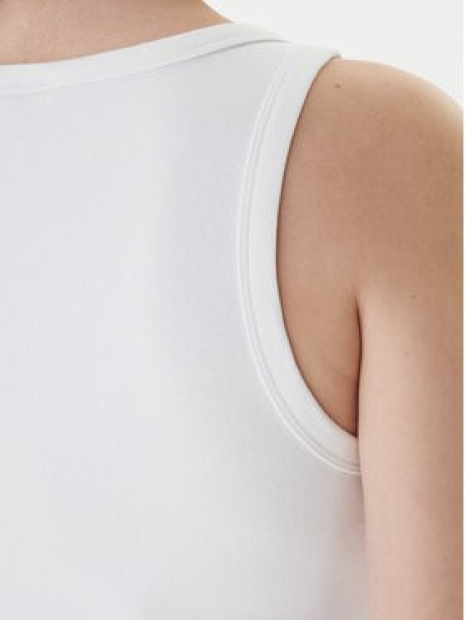 Hugo Top Datamia 50514489 Biały Slim Fit