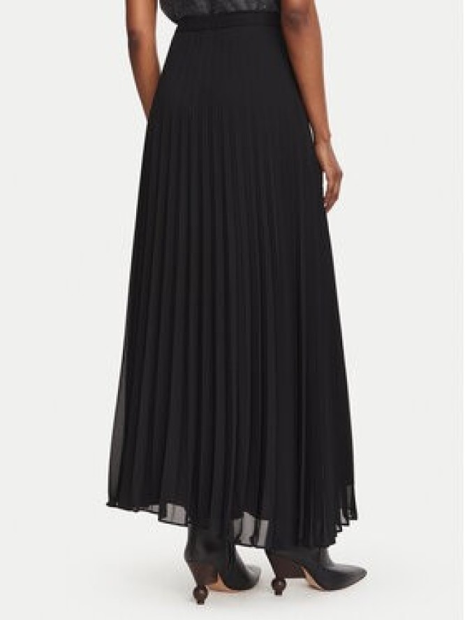Marella Spódnica plisowana Pepato 2623106013 Czarny Regular Fit
