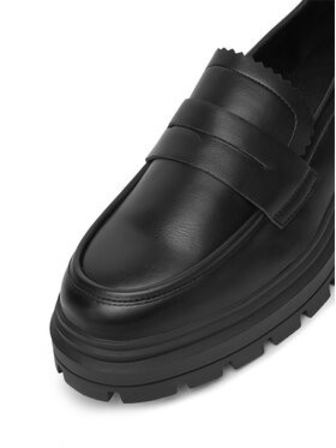 DeeZee Loafersy 58682-8 Czarny