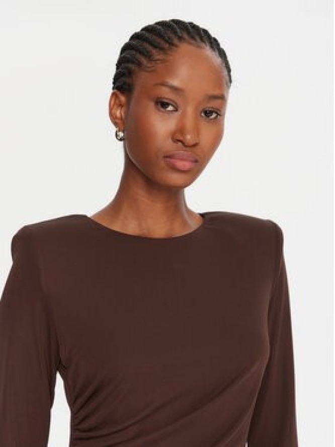 Gaudi Sukienka koktajlowa 521FD14009 Brązowy Slim Fit