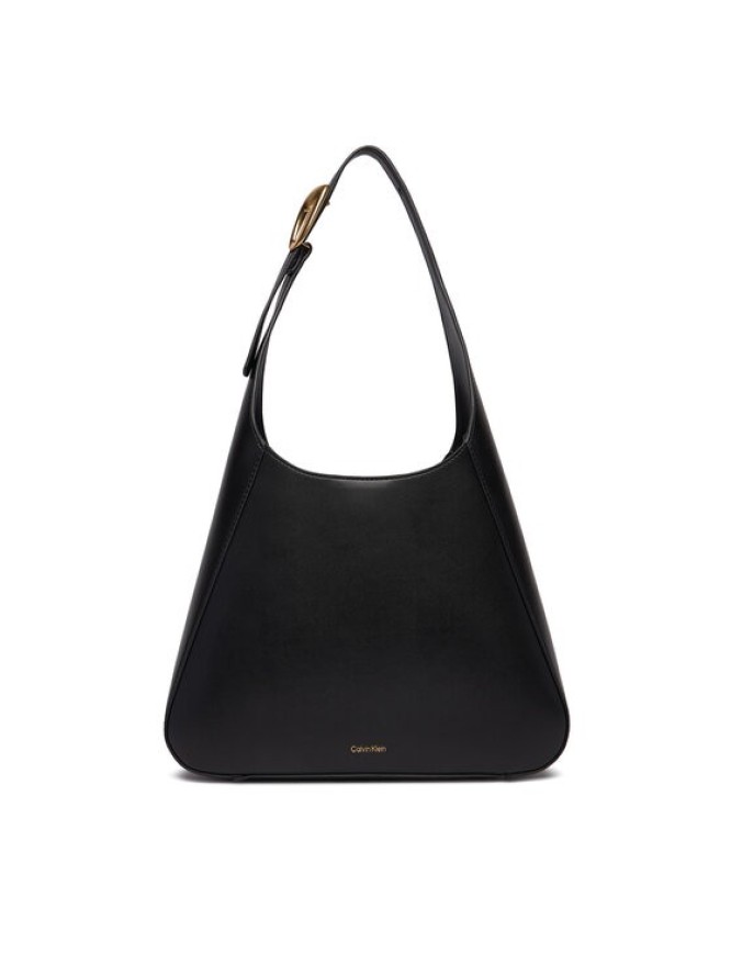 Calvin Klein Torebka Hardware Adj Strap Medium Bag LV04F3402G Czarny