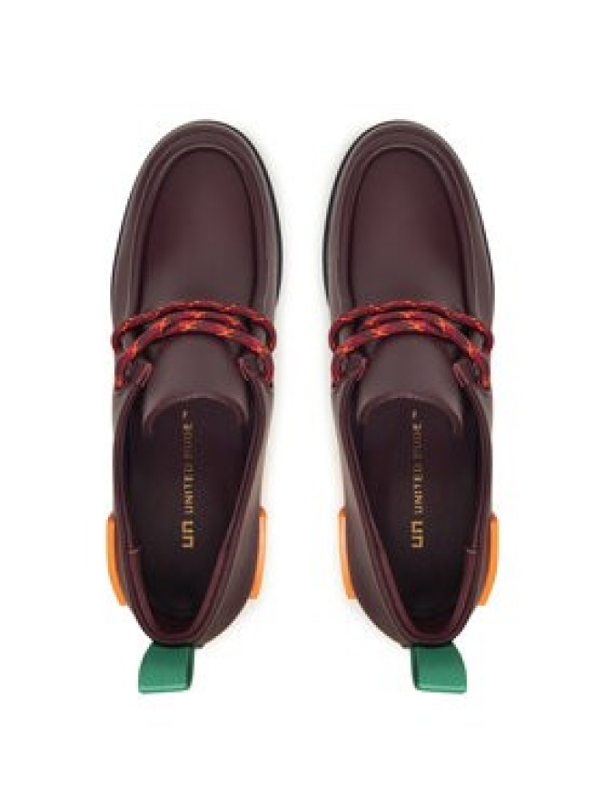 United Nude Półbuty Grip Moc Mid 1095792416 Bordowy