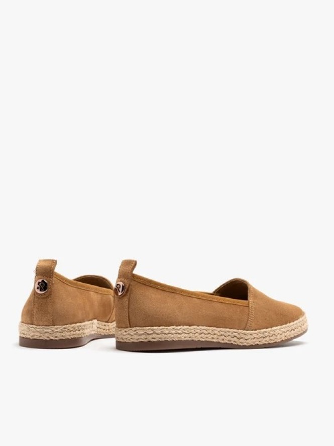 Rude espadryle damskie