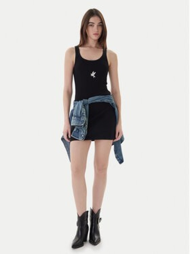 One Teaspoon Sukienka letnia Singlet 26495A Czarny Slim Fit