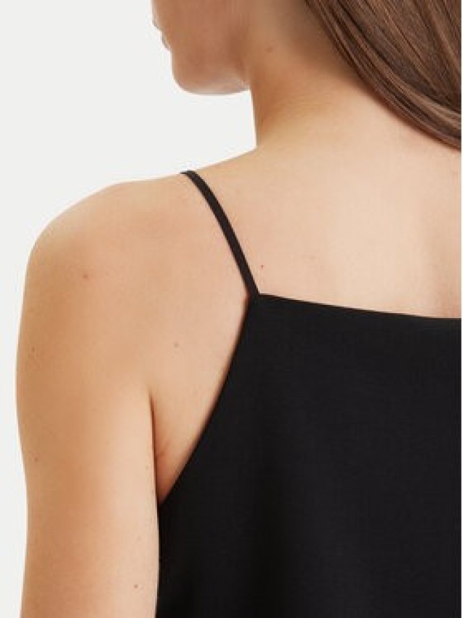 Calvin Klein Jeans Top Ponte LV044F206G Czarny Slim Fit