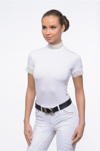 Koszulka jeździecka damska Bella Lace