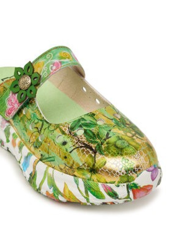 Laura Vita Klapki Sofiao 13 Zielony