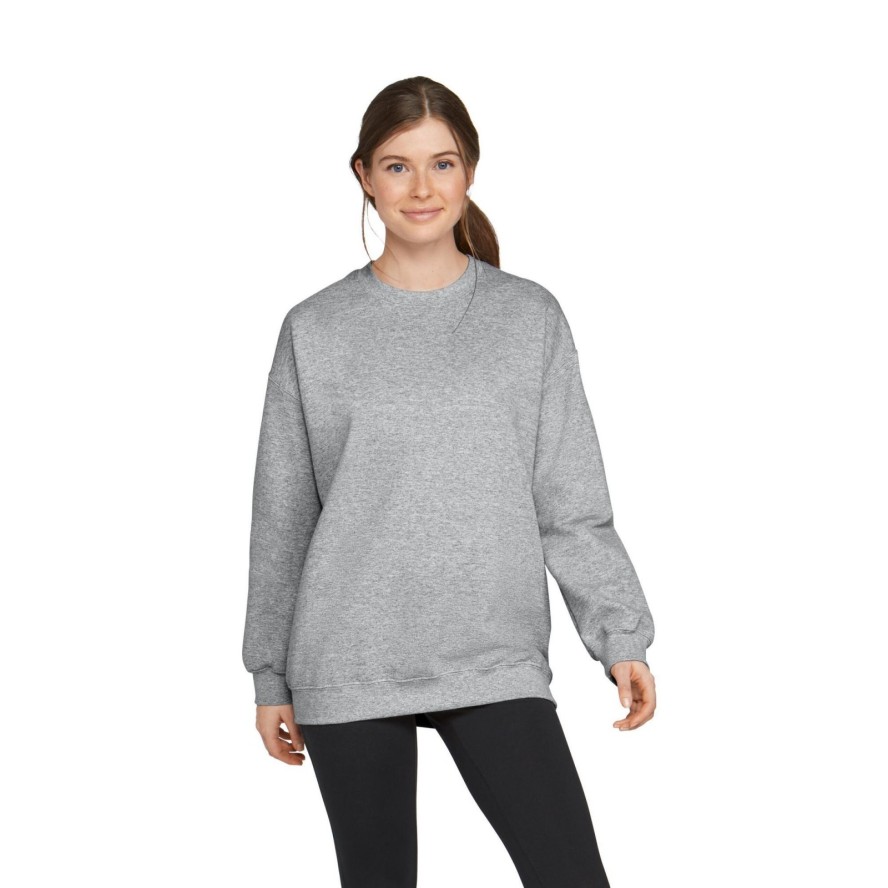 Bluza Polarowa Unisex Dla Dorosłych Softstyle Midweight Crew Neck Fleece Top