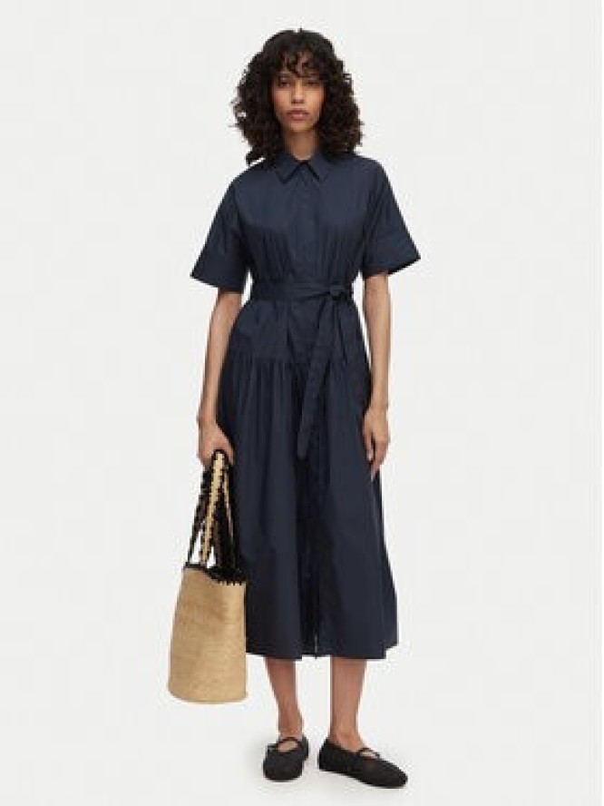 Marella Sukienka koszulowa Fauna 2615221172 Granatowy Regular Fit