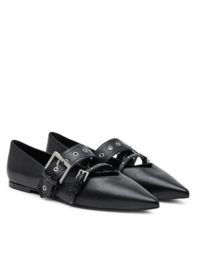 HUGO Półbuty Maridia 50536400 Czarny