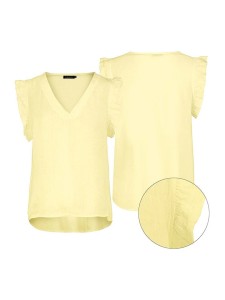 Eight2Nine Bluzka w kolorze żółtym rozmiar: S/M