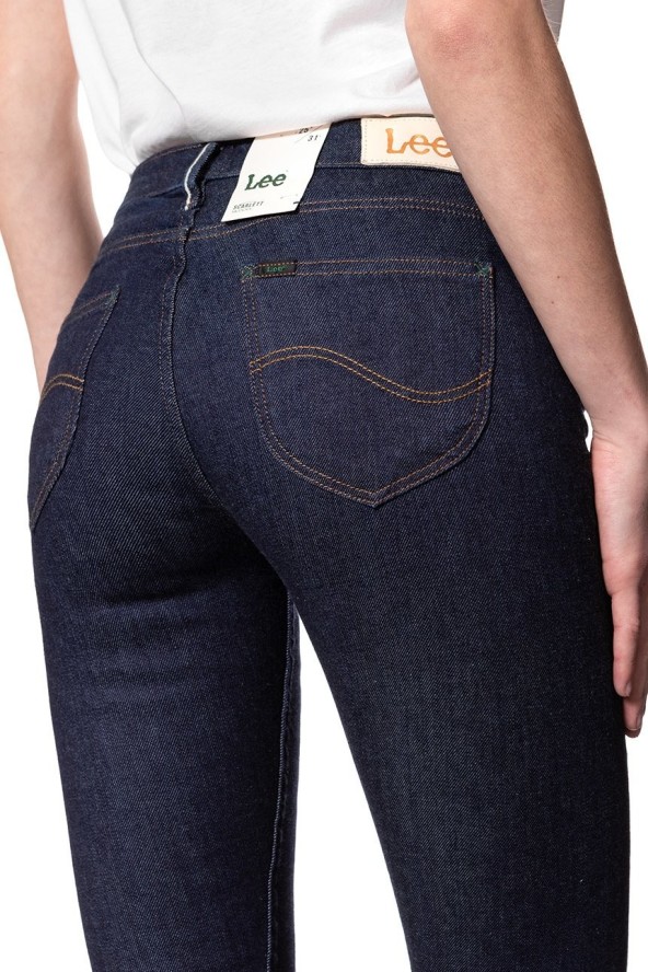 SPODNIE DAMSKIE LEE SCARLETT RINSE L526FE36 112111610