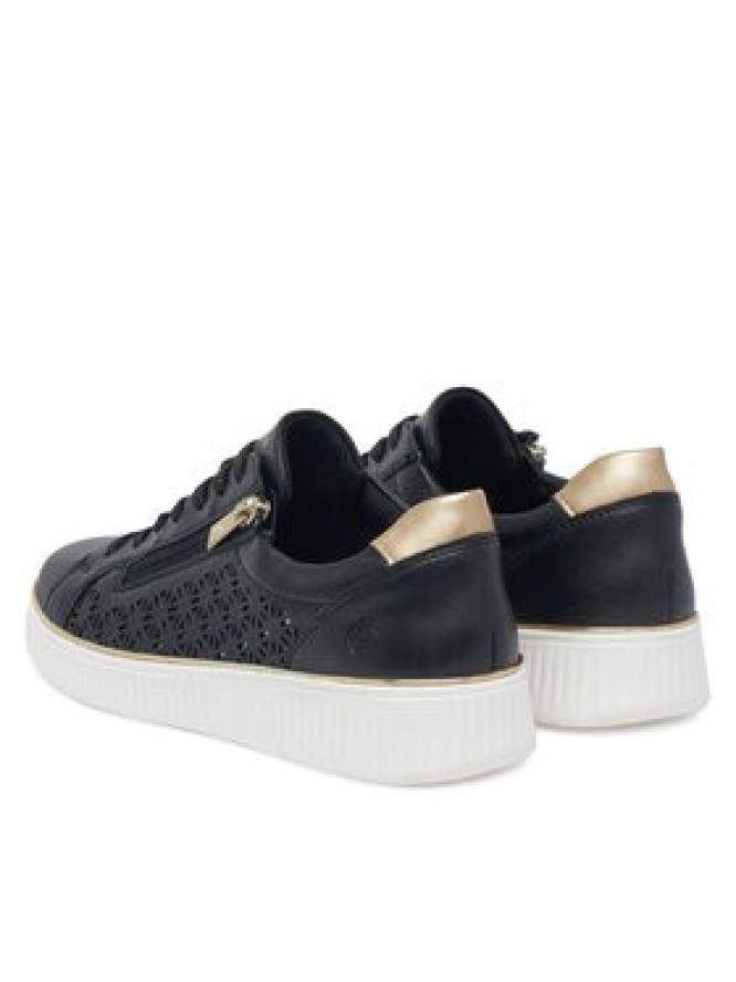 Remonte Sneakersy D2E03-03 Czarny