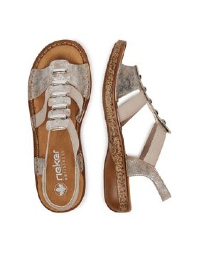 Rieker Sandały CEO-62850-90 Szary