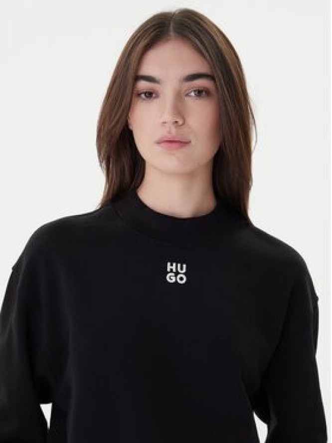 Hugo Bluza Daxandria 50527463 Czarny Relaxed Fit