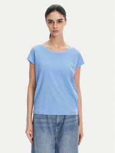 MAX&Co. T-Shirt Maldive2 2516941054270 Niebieski Regular Fit