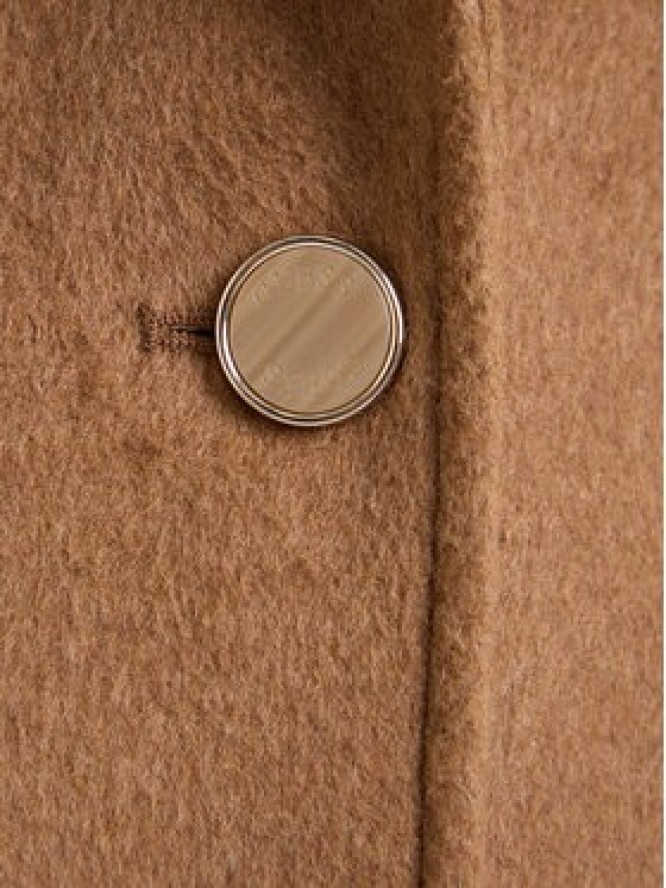 Guess Płaszcz wełniany W5BL19 W2642 Brązowy Regular Fit