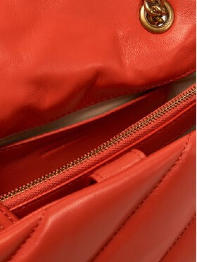 PINKO Torebka Love Puff Mini Cl PE 25 PLTT 100039 A0F2 Pomarańczowy