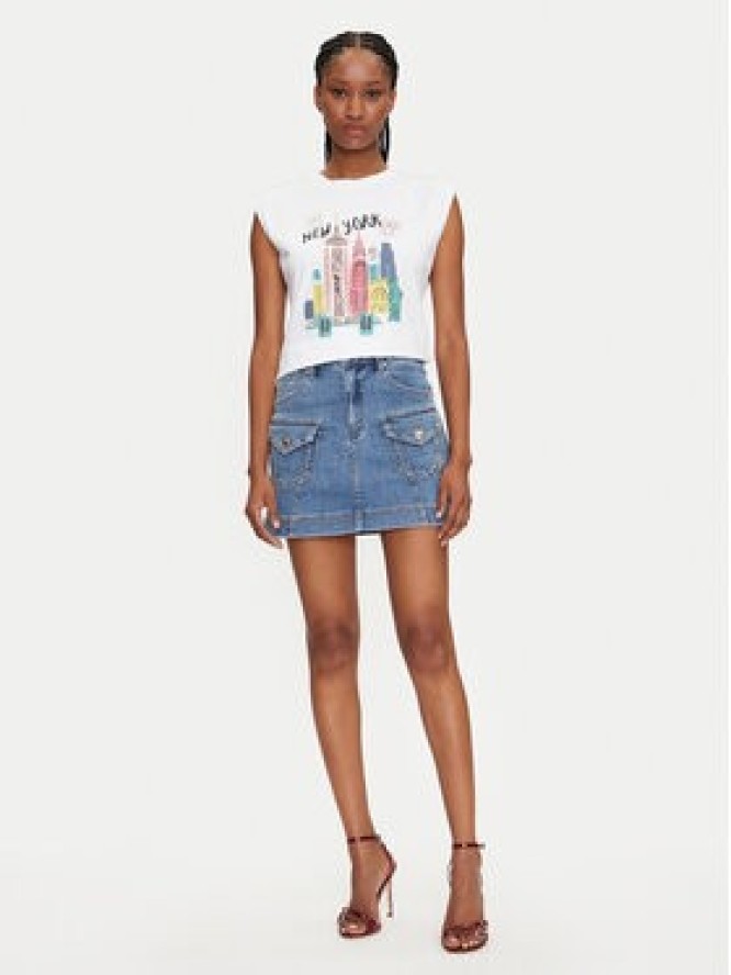 MET Bluzka M10 274TS Biały Regular Fit