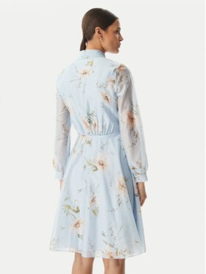 Rinascimento Sukienka koktajlowa CFC0128000003 Niebieski jasny Regular Fit