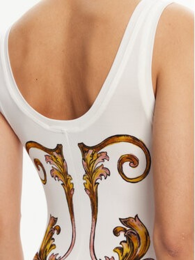 Versace Jeans Couture Sukienka codzienna 78HAO9P6 Biały Slim Fit