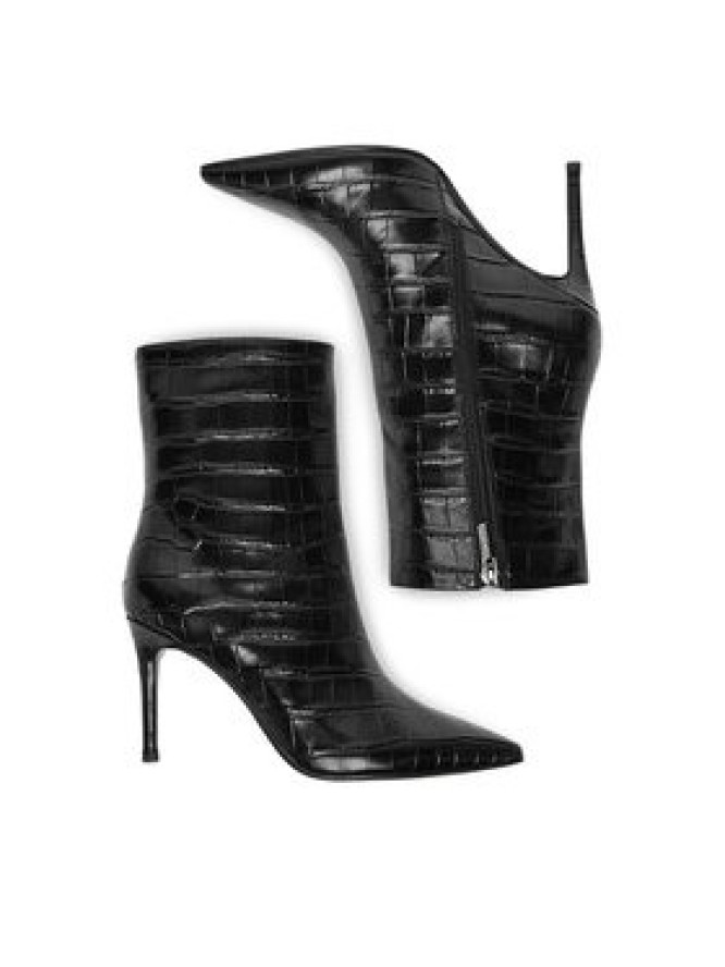 Eva Minge Botki EO-DEMI-GLC6303-6-320 Czarny