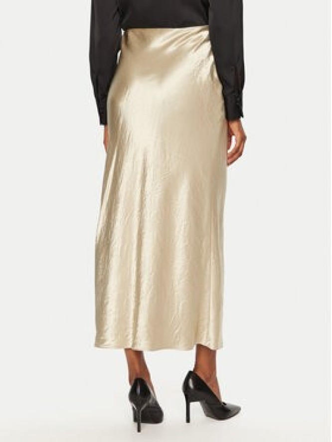 Boss Spódnica midi Vesatie 50524006 Beżowy Regular Fit