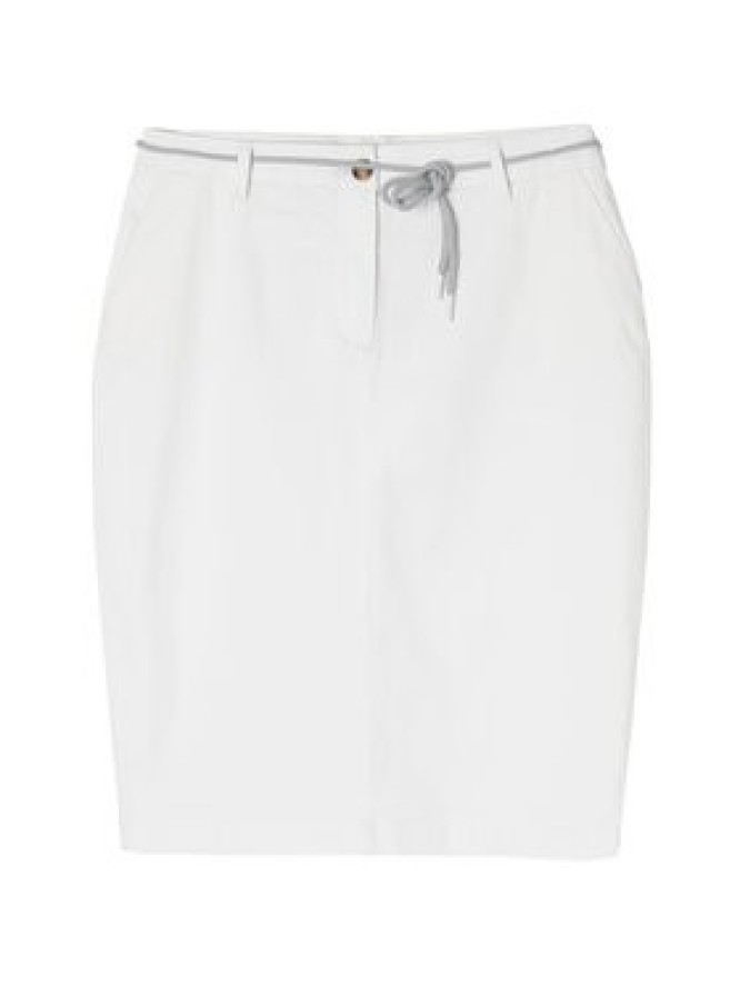 Tatuum Spódnica midi Hinoki 1 T2307.174 Biały Loose Fit