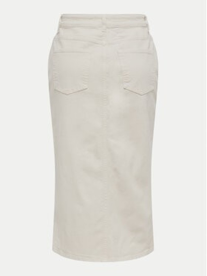 ONLY Spódnica jeansowa Bianca 15319268 Beżowy Regular Fit