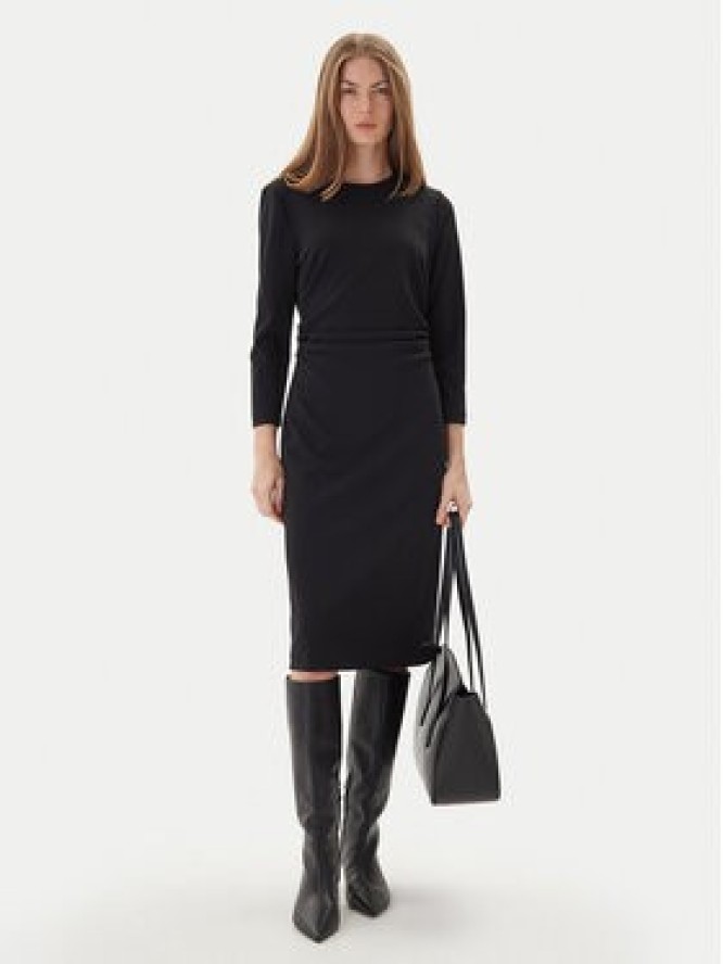 Calvin Klein Sukienka koktajlowa LV044D062G Czarny Slim Fit