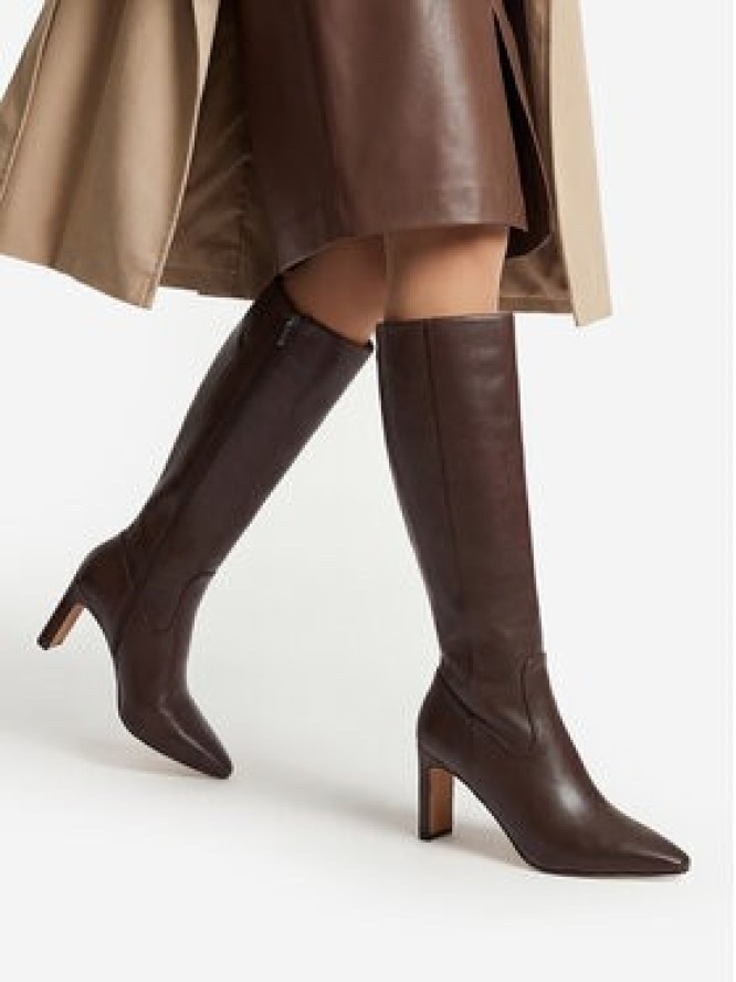 Nine West Kozaki CEO-SAWSAN-01 Brązowy