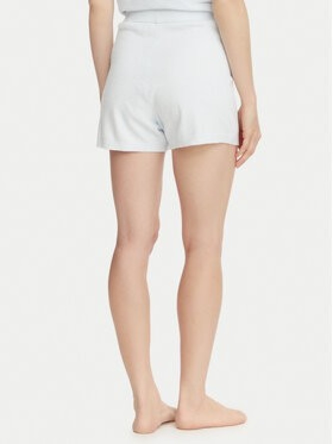 Guess Szorty materiałowe O6BD01 Z1148 Niebieski jasny Regular Fit