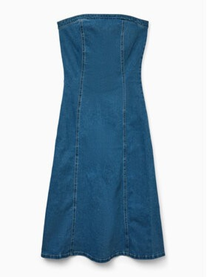 Vero Moda Sukienka jeansowa Ailey 10328202 Niebieski Regular Fit