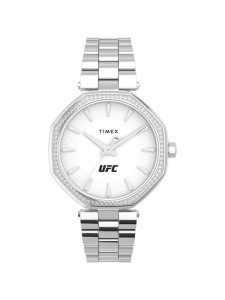 Timex Zegarek TW2V83200 Srebrny