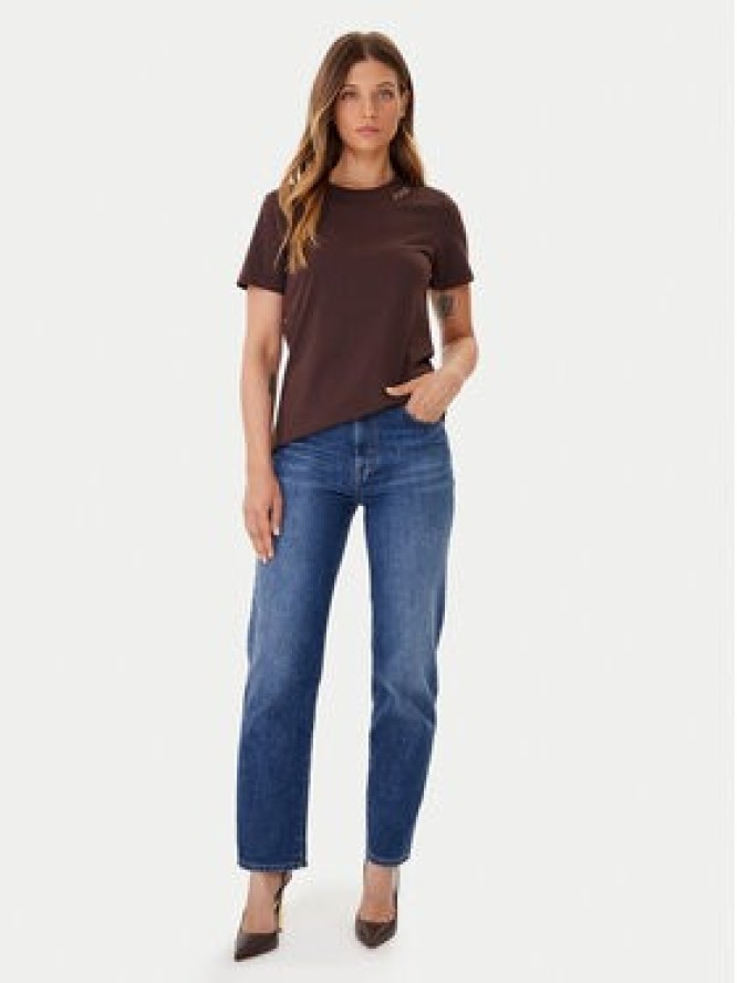 JOOP! T-Shirt 58 254JE58Tori 30048474 Brązowy Slim Fit