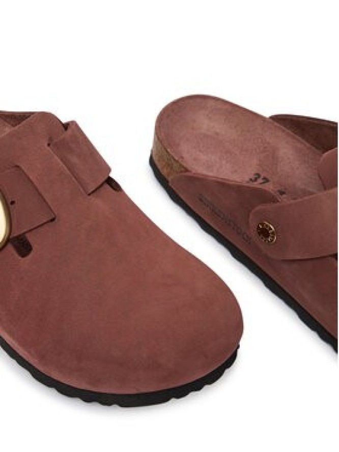 Birkenstock Klapki Boston Big Buckle Tonal 1033010 Różowy