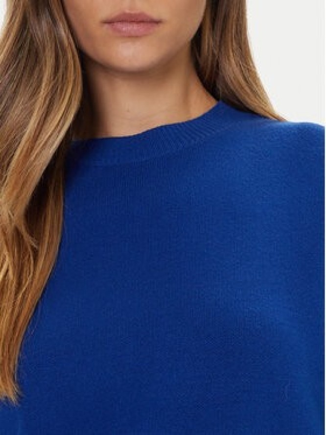 Vero Moda Sweter Gold Art 10332206 Niebieski Regular Fit