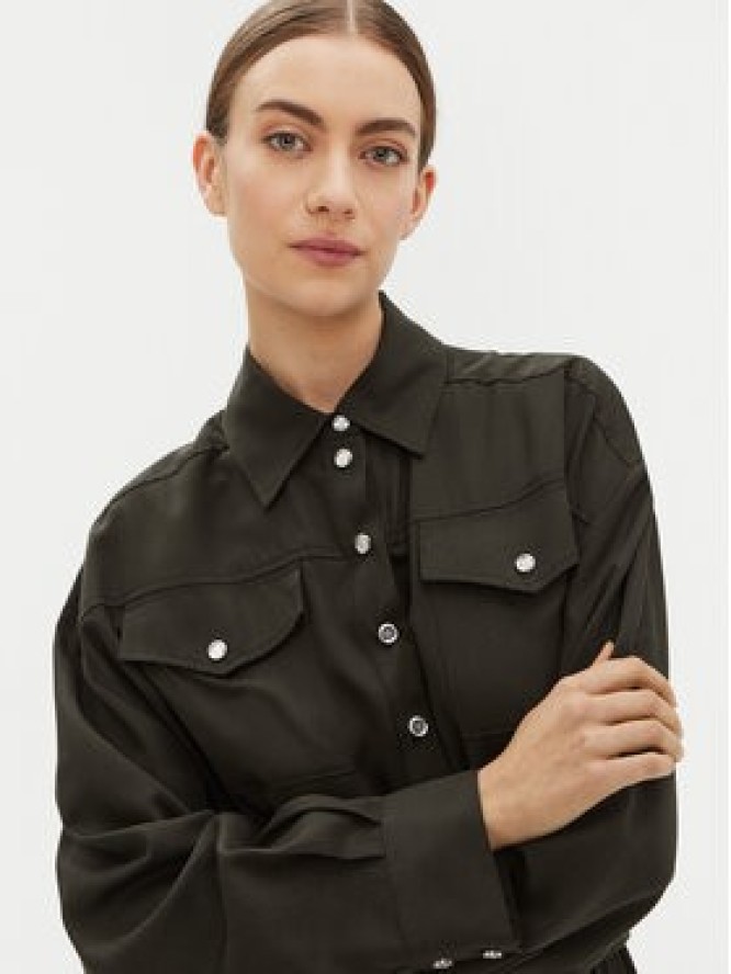 PINKO Sukienka codzienna Affettatrice 104147 Zielony Regular Fit