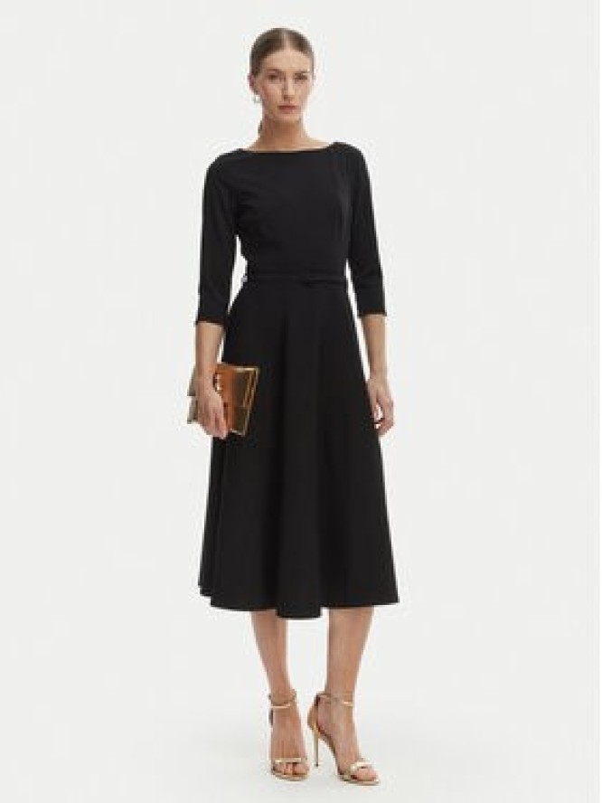 Rinascimento Sukienka koktajlowa CFC0127892003 Czarny Regular Fit