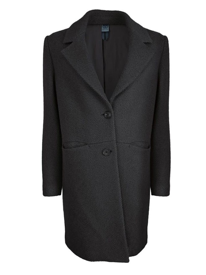 elkline Płaszcz zimowy w kolorze czarnym rozmiar: 50