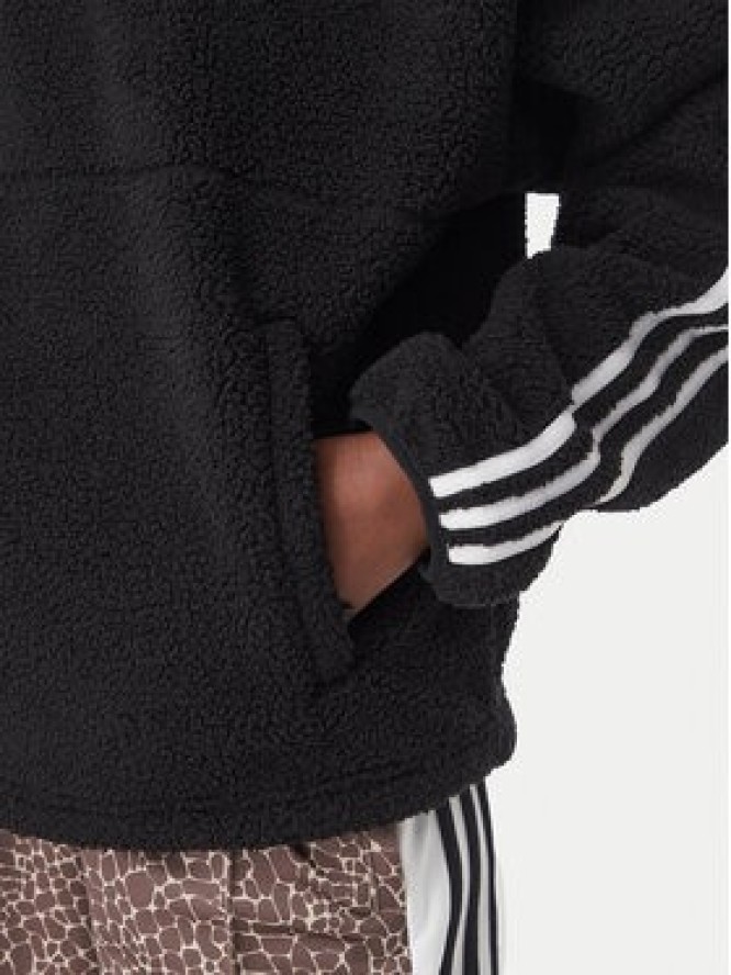 adidas Bluza Adiluna Season 2 X Jennie Fleece Hoodie Jacket LD8926 Czarny Regular Fit