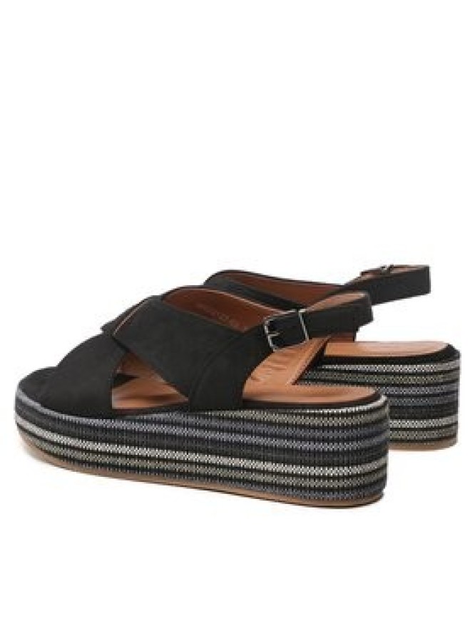 Clara Barson Sandały MELITTA WS22127-02 Czarny