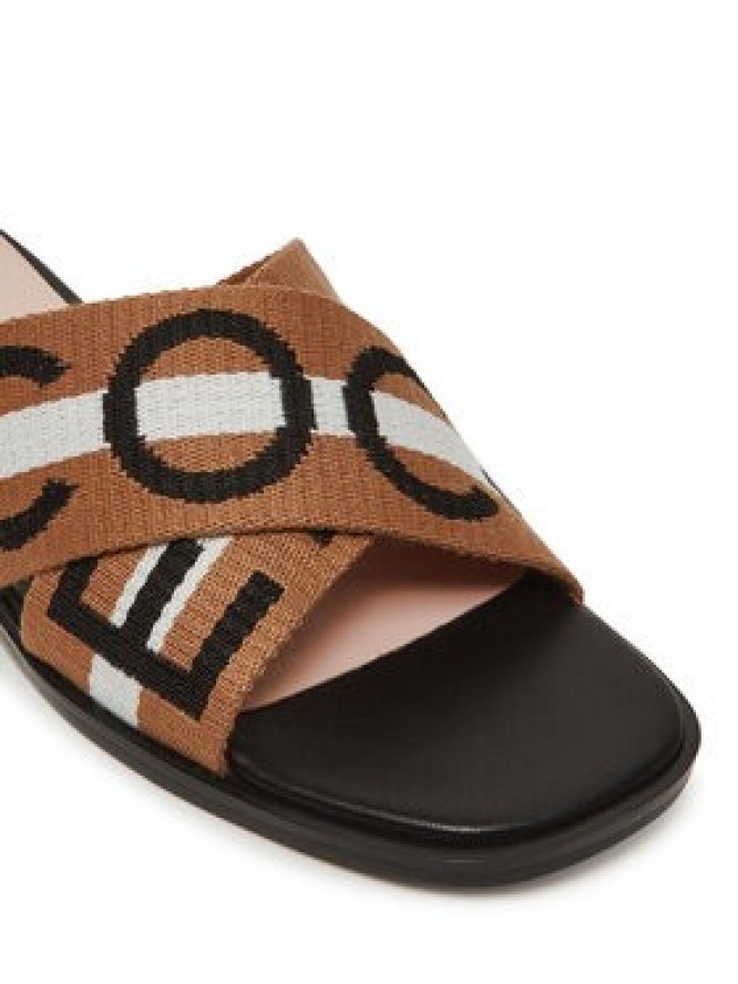 Coccinelle Klapki E4 S07 17 01 01 Beżowy