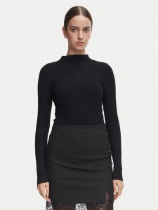 Morgan Bluzka 252-MROYA Czarny Slim Fit