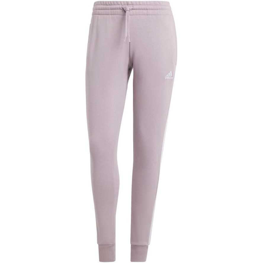 adidas Essentials 3-Stripes Fleece - damskie spodnie dresowe