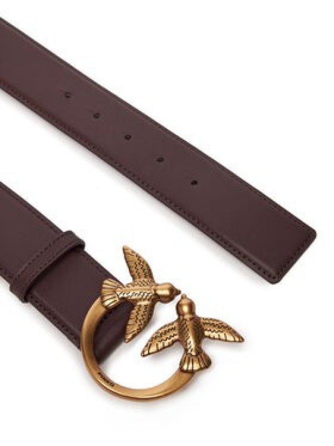 PINKO Pasek Damski Love Berry H4 Belt AI 25-26 PLT01 100120 A0F1 Fioletowy